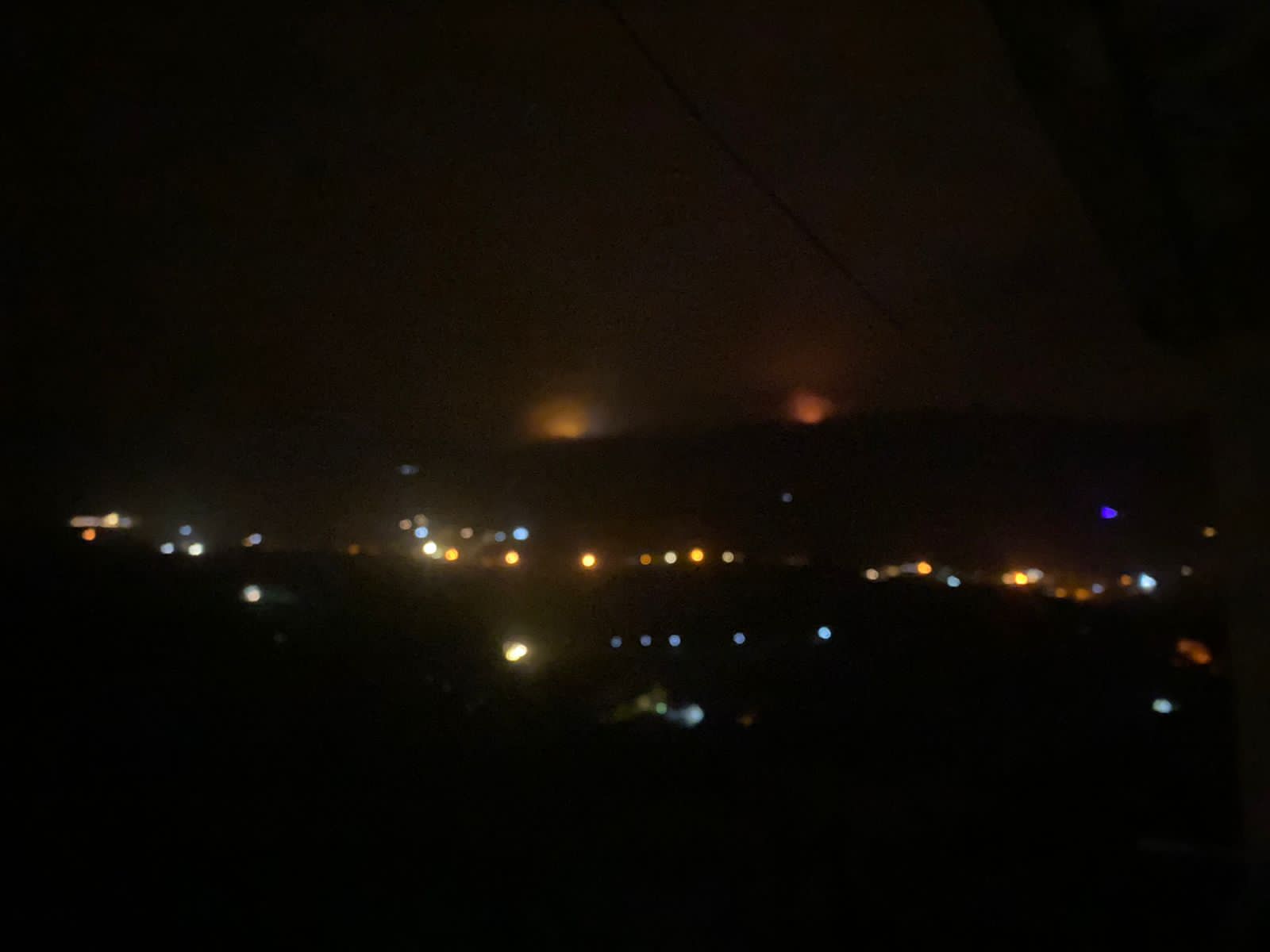 سلسلة غارات معادية على جبل صافي وبلدة مليخ في اقليم التفاح