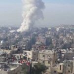 بالفيديو- انفجار في حي المزة في دمشق و4 قتلى ومعلومات عن استهداف شخصية في مبنى سكني – دمشق انفجار