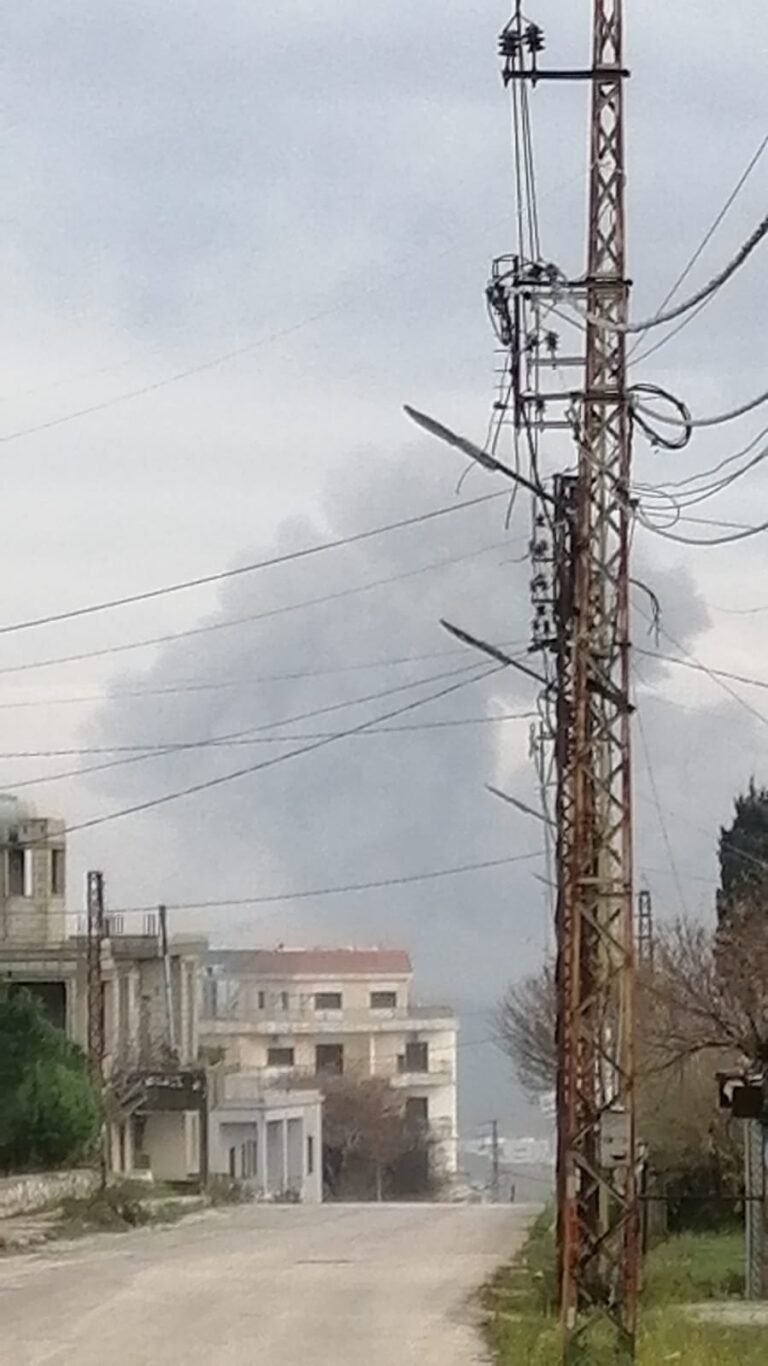 الغارة المعادية على كفركلا خلفت دمارا هائلا وفرق الانقاذ تبحث عن المصابين – كفركلا