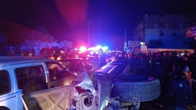 حادث سير مروّع… وسقوط قتلى! – حادث 1