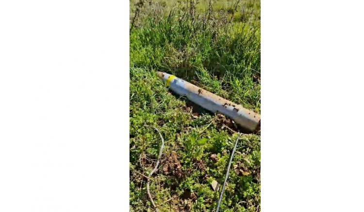  العثور على صاروخ معاد غير منفجر سقط في حراجل – صاروخ