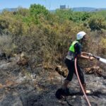 إخماد حريقَين بصعوبة بسبب القذائف الفوسفورية – فرق الاطفاء