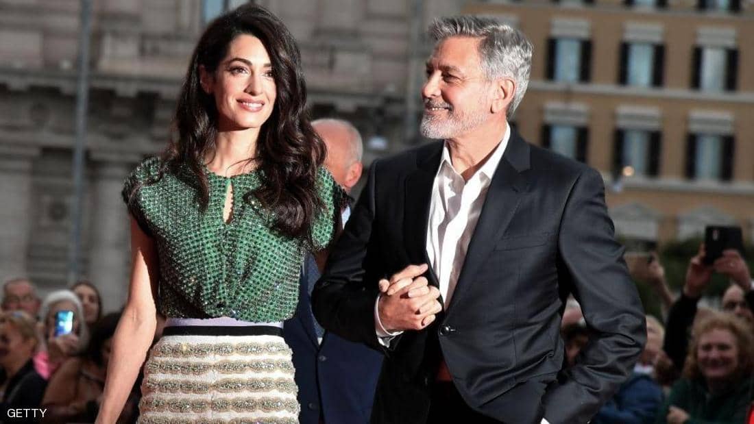 زوجة جورج كلوني مهددة بالمنع من السفر للولايات المتحدة... والسبب؟ – جورج وامل كلوني