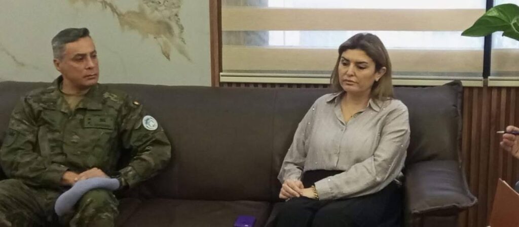 محافظ النبطية تستقبل قائد القطاع الشرقي الجديد في اليونيفيل . – photo 2025 06 12 03 24 07