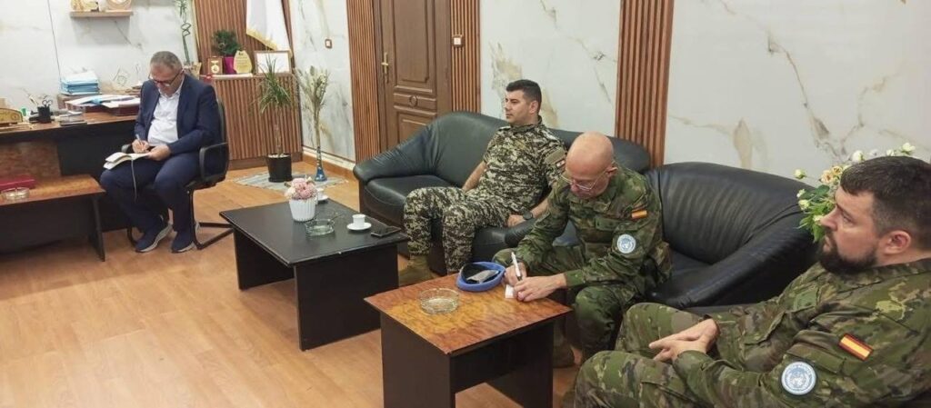 محافظ النبطية تستقبل قائد القطاع الشرقي الجديد في اليونيفيل . – photo 2025 06 12 03 25 34