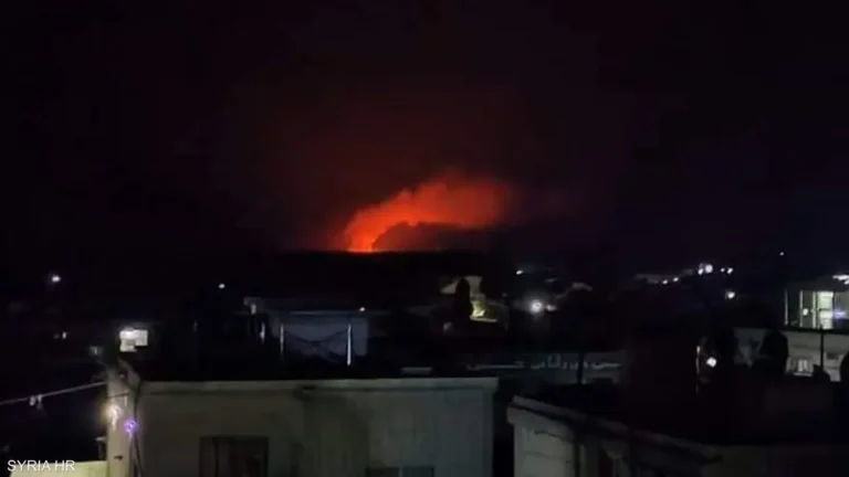 بالفيديو: هجوم أوكراني يشعل حريقًا بمصنع روسي – syria russia