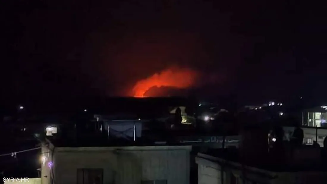 بالفيديو: هجوم أوكراني يشعل حريقًا بمصنع روسي – syria russia