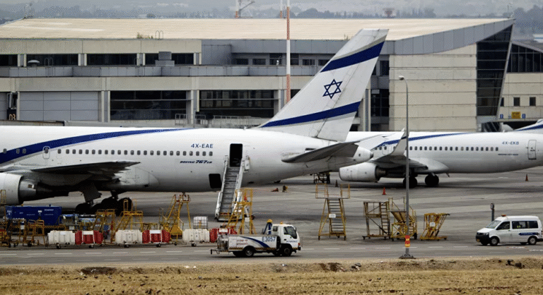 بالفيديو تحطّم مسيّرة في منطقة مطار رامون وسقوط إصابات – israel airport