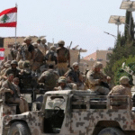 الجيش اللبناني خلال انتشار عسكري في ظل النقاش حول قرار حصر السلاح بيد الدولة