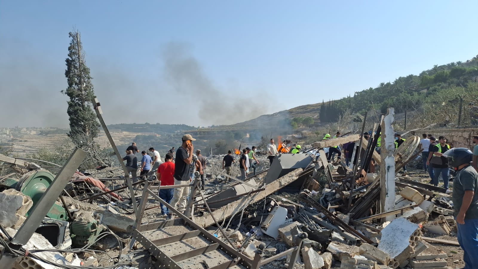 حصيلة نهائية للغارة على طورا – PHOTO 2025 11 06 05 14 22