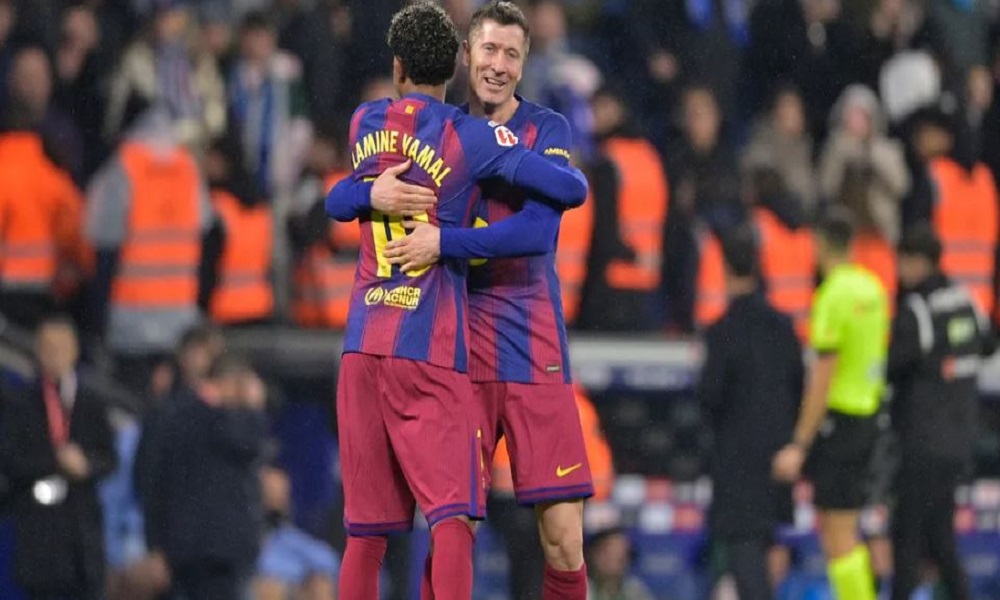 برشلونة يحقق فوزا “صعبا” على إسبانيول