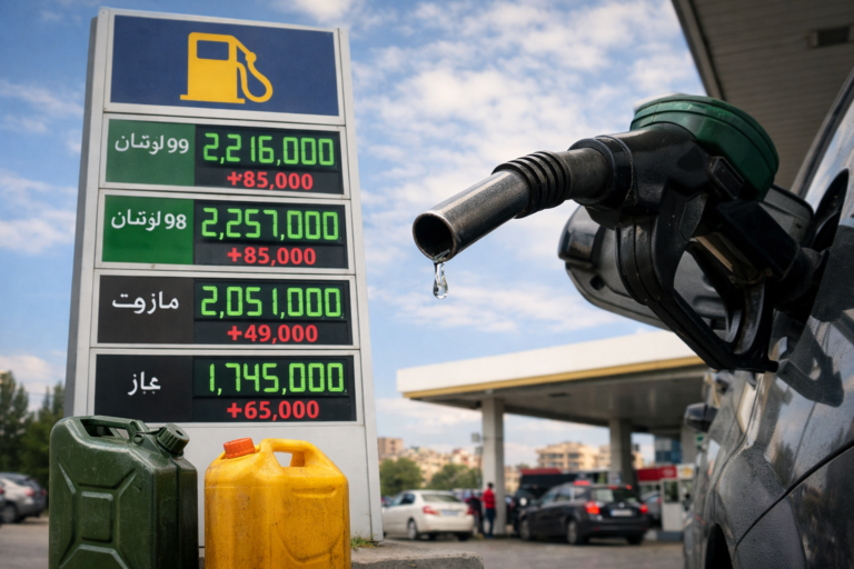 ارتفاع أسعار البنزين والمازوت في لبنان وفق جدول المحروقات الجديد
