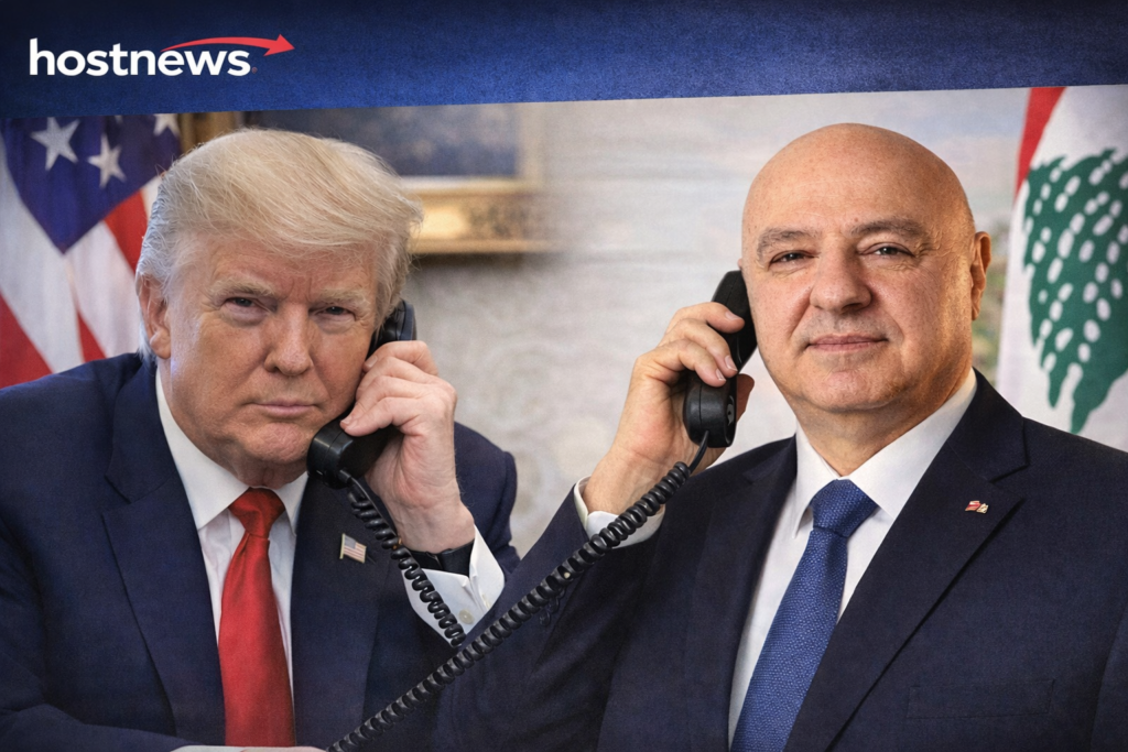 اتصال هاتفي بين دونالد ترامب وجوزيف عون حول وقف إطلاق النار في لبنان
