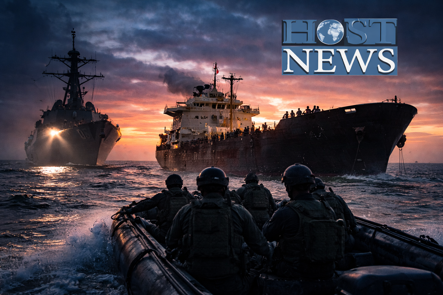 تصعيد خطير في الخليج: البحرية الأمريكية تستولي على سفينة إيرانية قرب مضيق هرمز!