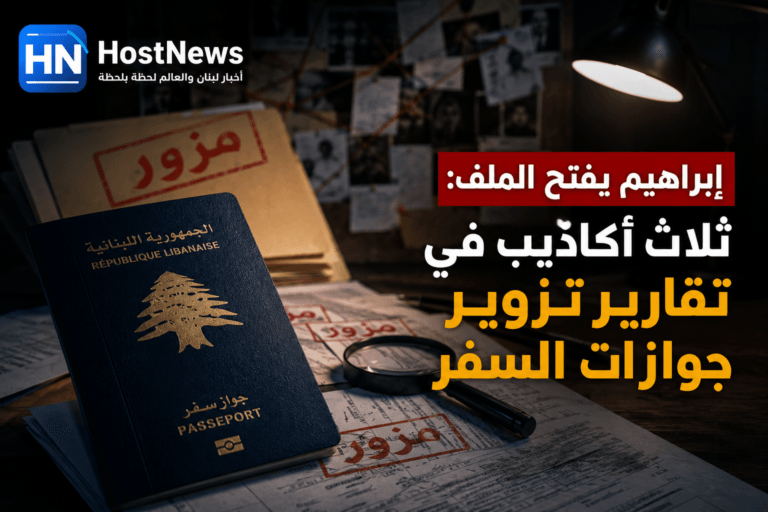 إبراهيم يفتح الملف: ثلاث أكاذيب في تقارير تزوير جوازات السفر