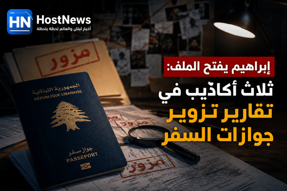 إبراهيم يفتح الملف: ثلاث أكاذيب في تقارير تزوير جوازات السفر