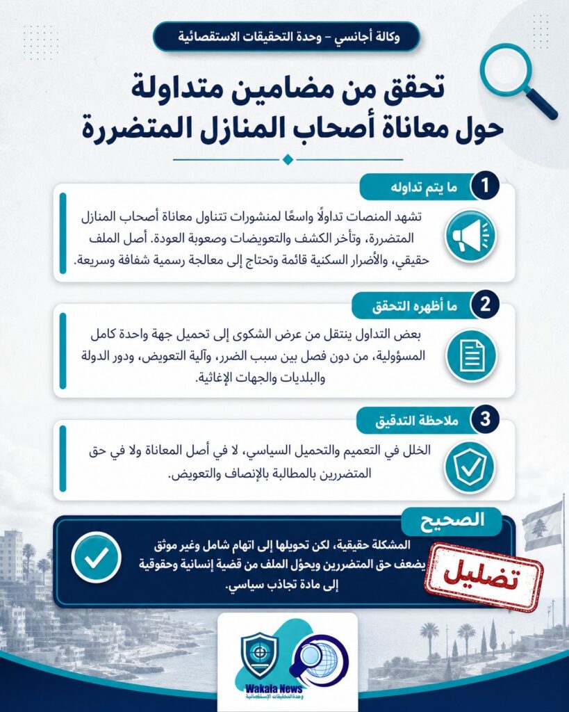 معاناة حقيقية في ملف المنازل المتضررة.. والتسييس يهدد حقوق المتضررين – PHOTO 2026 05 01 06 42 06