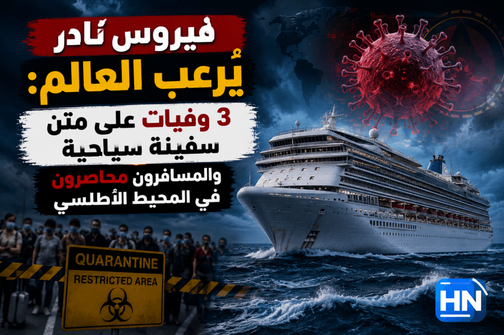 “فيروس نادر يُرعب العالم: 3 وفيات على متن سفينة سياحية والمسافرون محاصرون في المحيط الأطلسي”