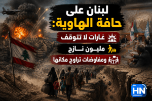 "لبنان على حافة الهاوية: غارات لا تتوقف، مليون نازح، ومفاوضات تراوح مكانها"