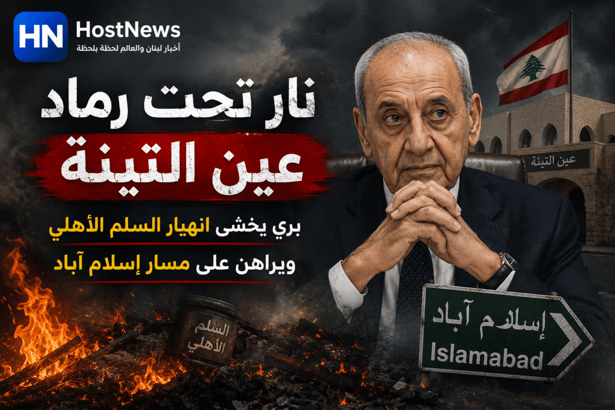 نار تحت رماد عين التينة: بري يخشى انهيار السلم الأهلي ويراهن على مسار إسلام آباد