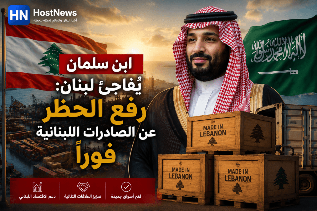 ابن سلمان يُفاجئ لبنان: رفع الحظر عن الصادرات اللبنانية فوراً