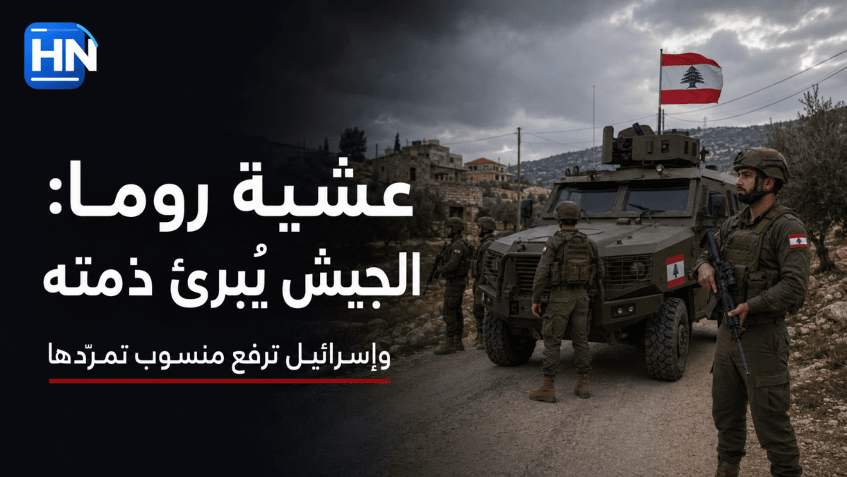 الجيش اللبناني يرفع يديه وإسرائيل ترفع سلاحها