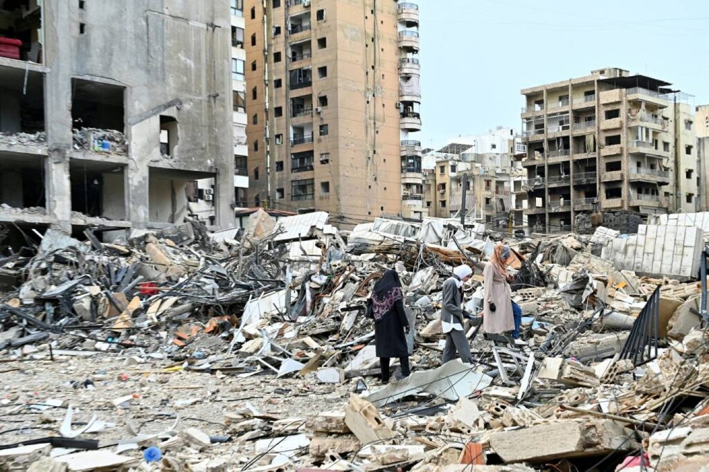 إزالة-ركام-الضاحية-الجنوبية-صور-النبطية-8-ملايين-متر-مكعب-لبنان
