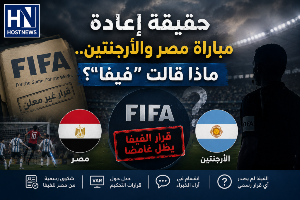 مباراة-مصر-الأرجنتين-كأس-العالم-2026-جدل-تحكيمي-فيفا-إعادة