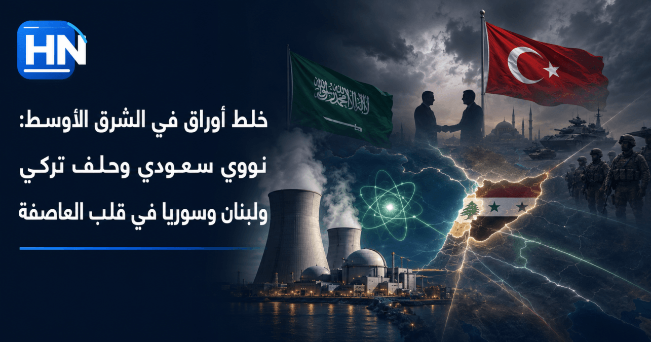 نووي سعودي وحلف تركي ولبنان وسوريا في قلب العاصفة