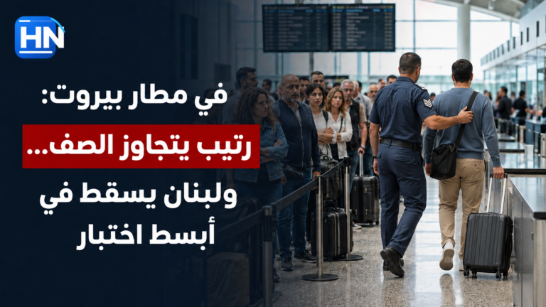 في مطار بيروت: رتيب يتجاوز الصف… ولبنان يسقط في أبسط اختبار