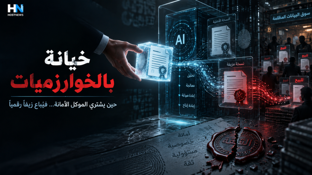 خيانة بالخوارزميات : حين يشتري الموكّلا لأمانة فيُباع زيفاً رقمياً 1 خيانة بالخوارزميات وتحويل الأمانة إلى زيف رقمي يُباع عبر المنصات