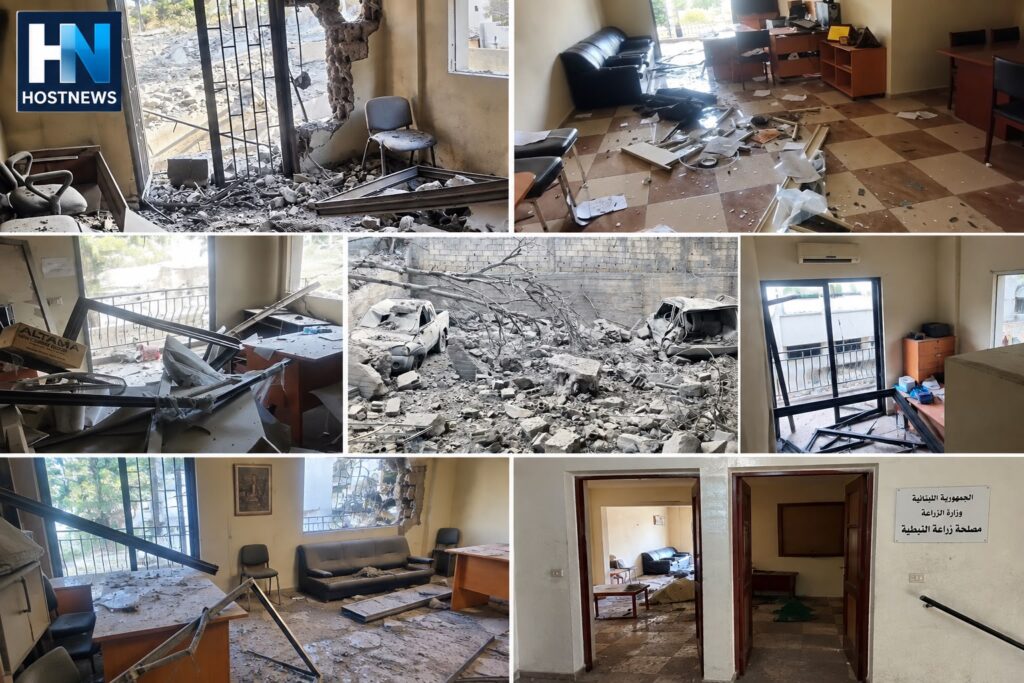 رئيس مصلحة الزراعة في النبطية المهندس حسين السقا لموقع Host News: العدوان لن يثنينا عن متابعة مهامنا./نادين خزعل.